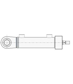 CILINDRO IDRAULICO ISO-3322 GS ROTULA (Controlla il prezzo)