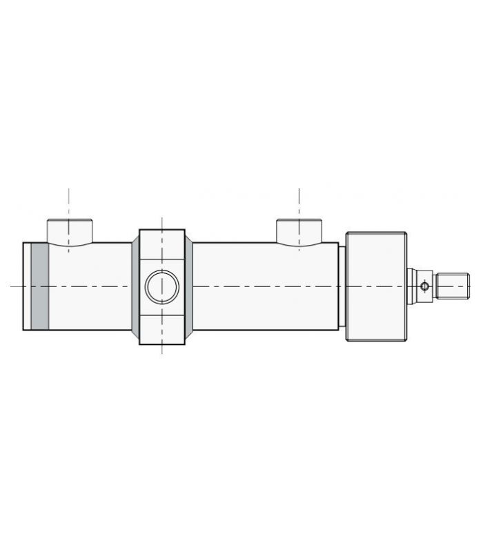 CILINDRO IDRAULICO ISO-3322 KNUCTION INTERMEDIA FS (Controlla il prezzo)