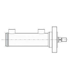 CILINDRO IDRAULICO ISO-3322 FLANGIA ANTERIORE AS (Controlla il prezzo)