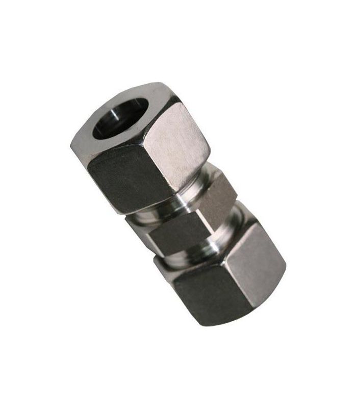 UNION TUBO RECTO L INOX DIN 2353