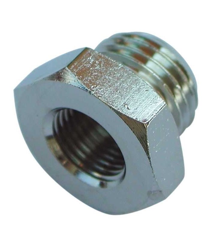 MALE FEMALE CYLINDRICAL BRASS REDUCER