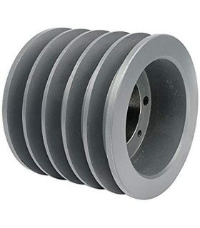 5-SLOT TAPER SPA TRAPEZOIDAL PULLEY