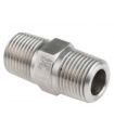 RACCORDO MASCHIO NPT IN ACCIAIO INOX