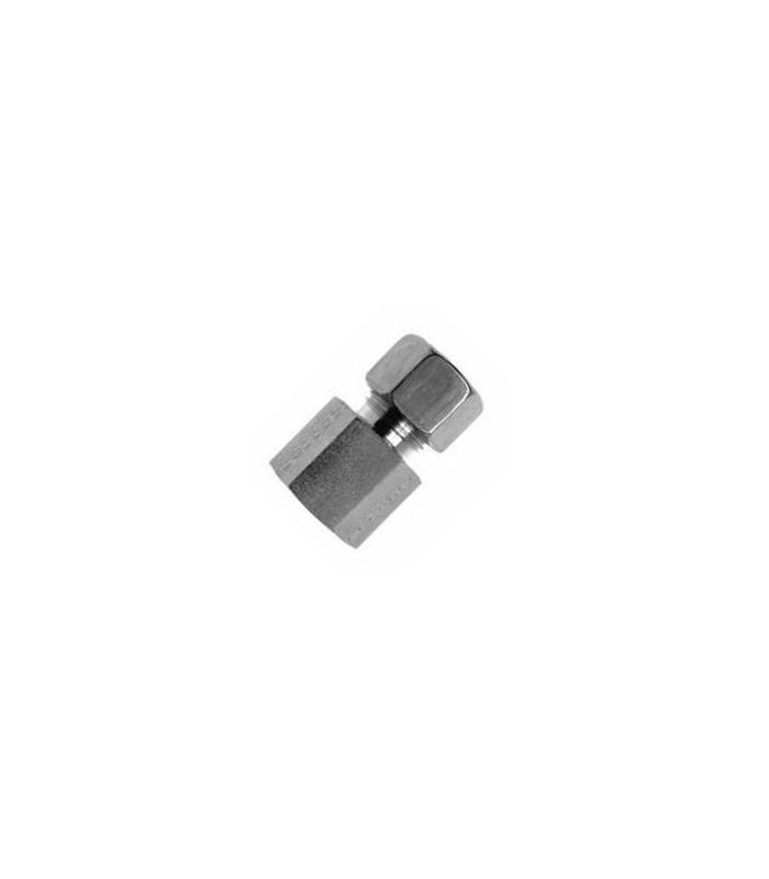 RACCORD FEMELLE TUBE DROIT S INOX DIN-2353