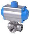 SINGLE ACTING ACTUATOR + 3-WAY VALVE L INOX