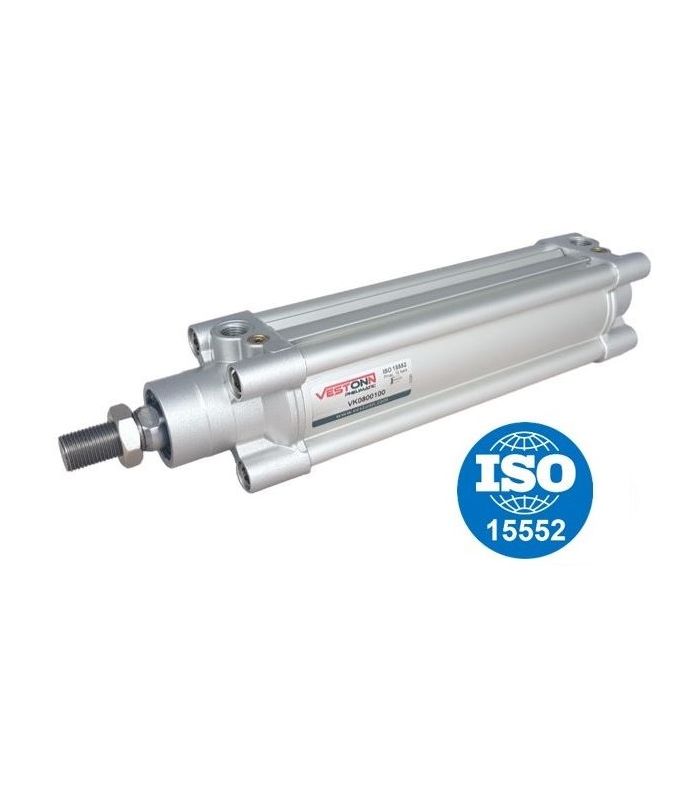 DOPPELTWIRKENDER PNEUMATISCHER ZYLINDER ISO-15552