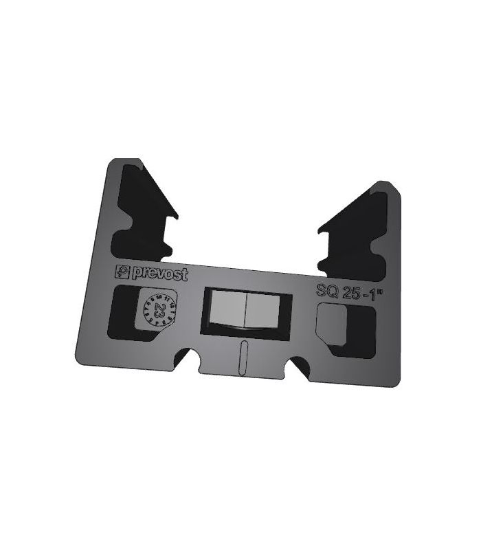 PREVOST PPS SQCI ALUMINUM PROFILE UNION CLAMP