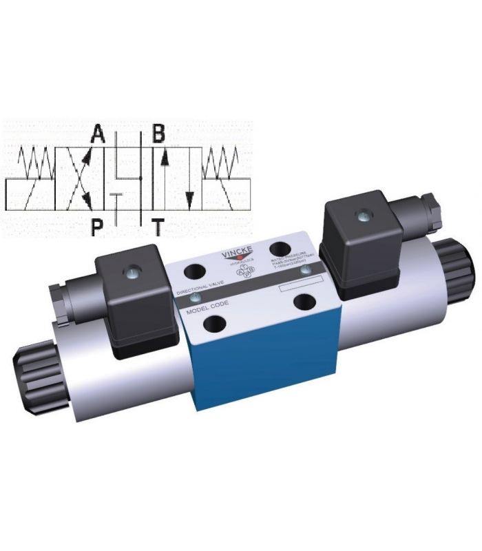 ELETTROVALVOLA NG-6 4/3 CENTRO A-B-T