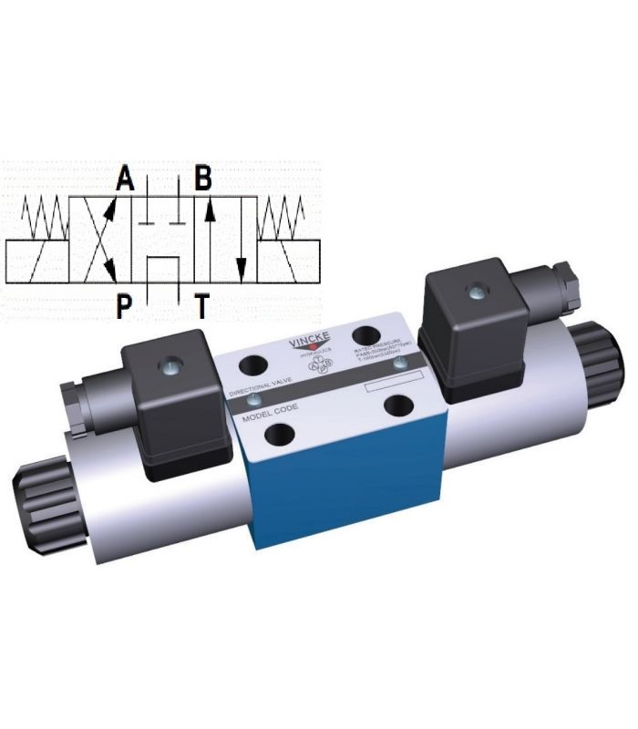 ELETTROVALVOLA NG-6 4/3 CENTRO P-T