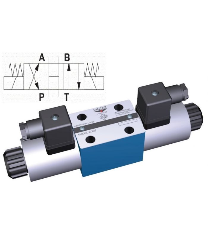 ELETTROVALVOLA NG-6 4/3 CENTRO H