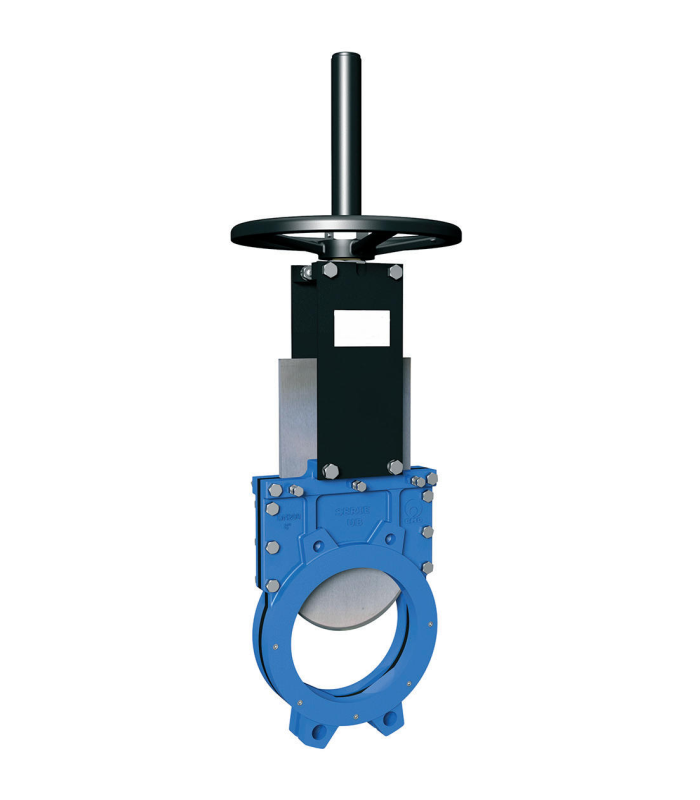 WAFER TYPE ONE-WAY MANUAL KNIFE GATE VALVE