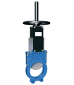 WAFER TYPE ONE-WAY MANUAL KNIFE GATE VALVE