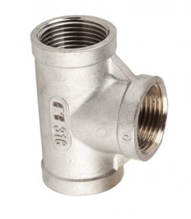 FIG. 130 T FEMALE STAINLESS STEEL 316