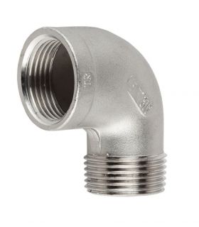 FIG. 92 MALE FEMALE ELBOW STAINLESS STEEL 316