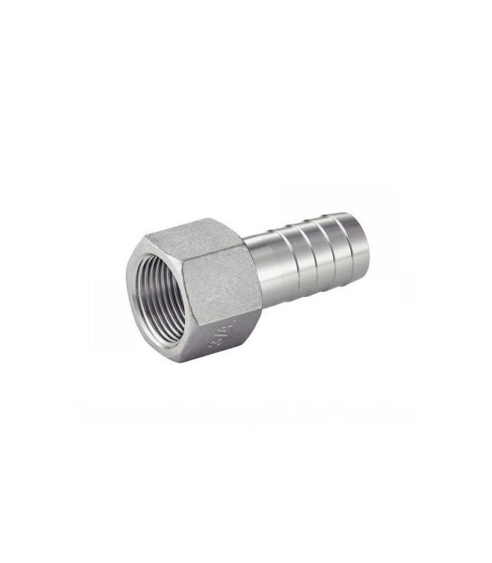 FIG. 599 ENTRONQUE HEMBRA MANGUERA INOX 316