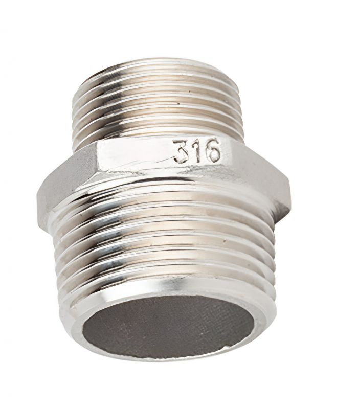 FIG. 245 REDUCCION MACHO-MACHO INOX 316