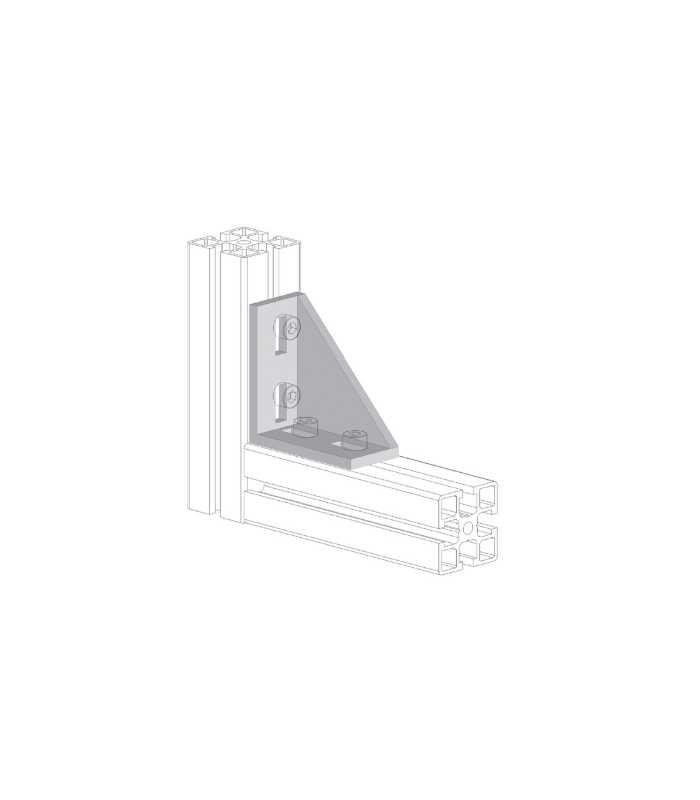 CARRÉ DE FIXATION EXTÉRIEUR INÉGAL