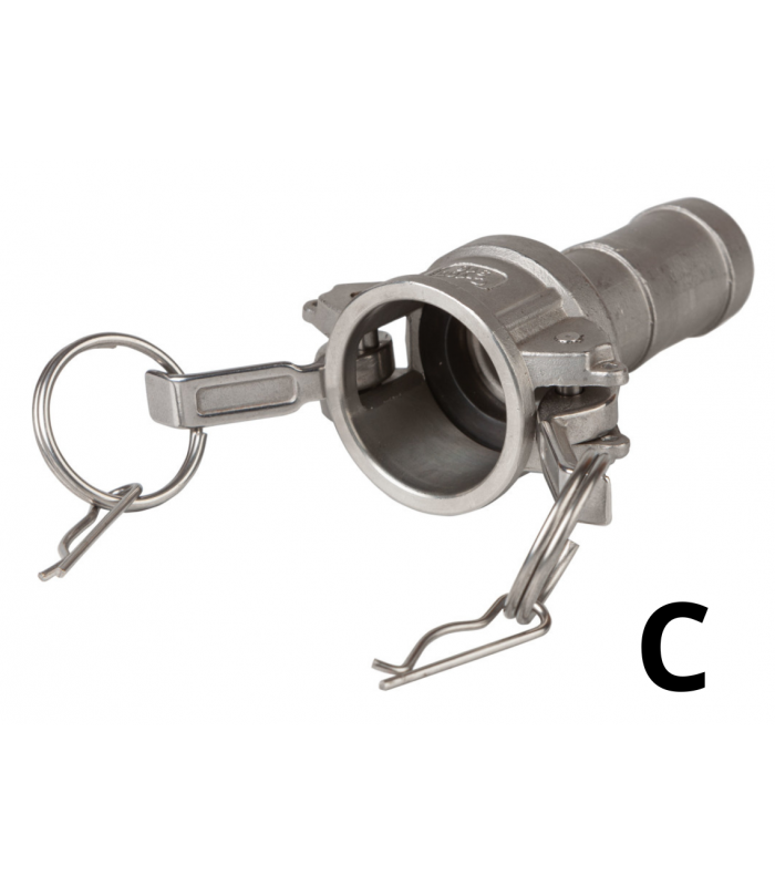 CAMLOCK C ACERO INOXIDABLE