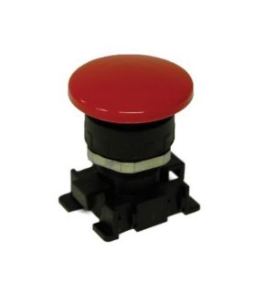 RED OSCILLATING SAFETY MUSHROOM BUTTON Ø60