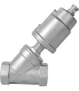 ANGLED SEAT VALVE N. CLOSED STAINLESS STEEL