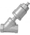 ANGLED SEAT VALVE N. CLOSED STAINLESS STEEL