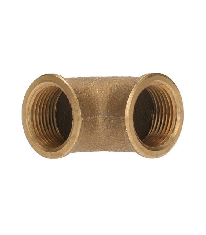 90 FEMALE-FEMALE BRASS ELBOW