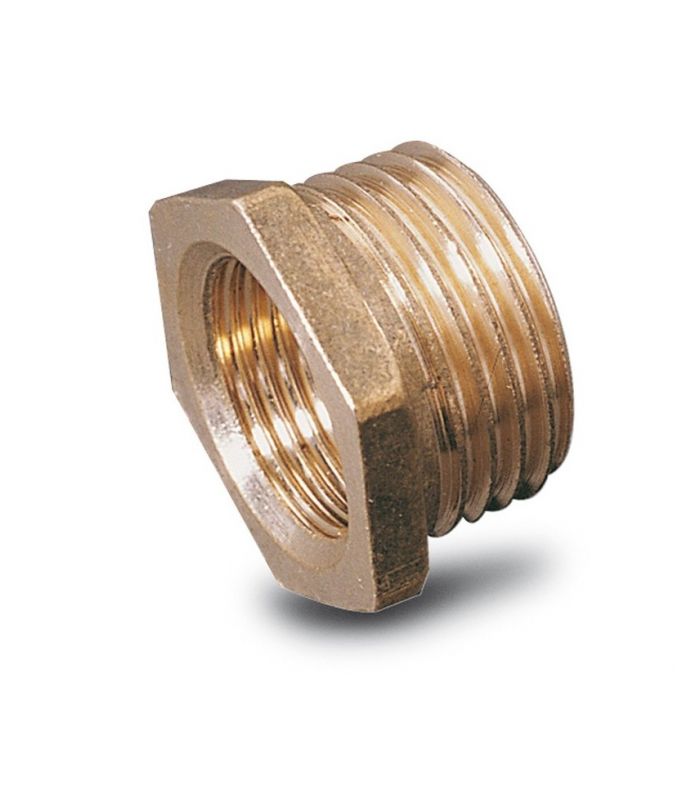 MALE-FEMALE BRASS REDUCER