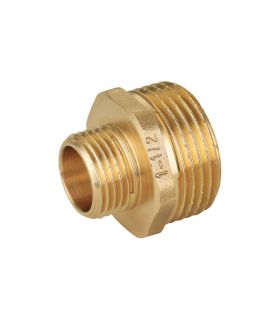 MALE-MALE BRASS REDUCER