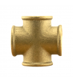 BRASS FEMALE CROSS