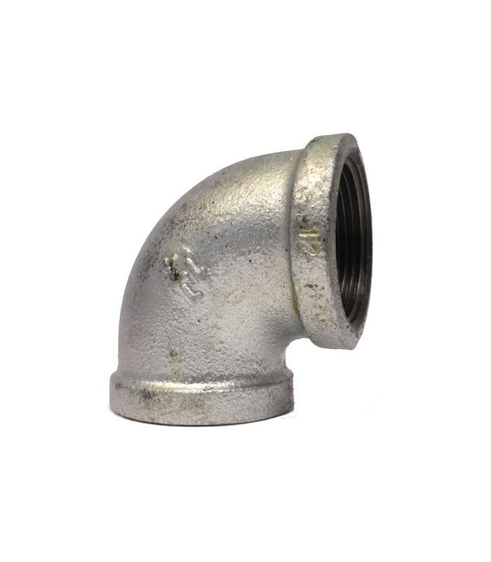 FIG. 90 GALVANIZED 90º FEMALE ELBOW