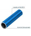 EXTRUDED ALUMINUM TUBE (4 Mt)