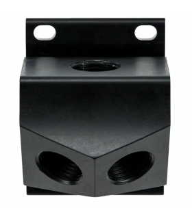 THREADED INLET WALL LIGHT WITH 2 OUTLETS