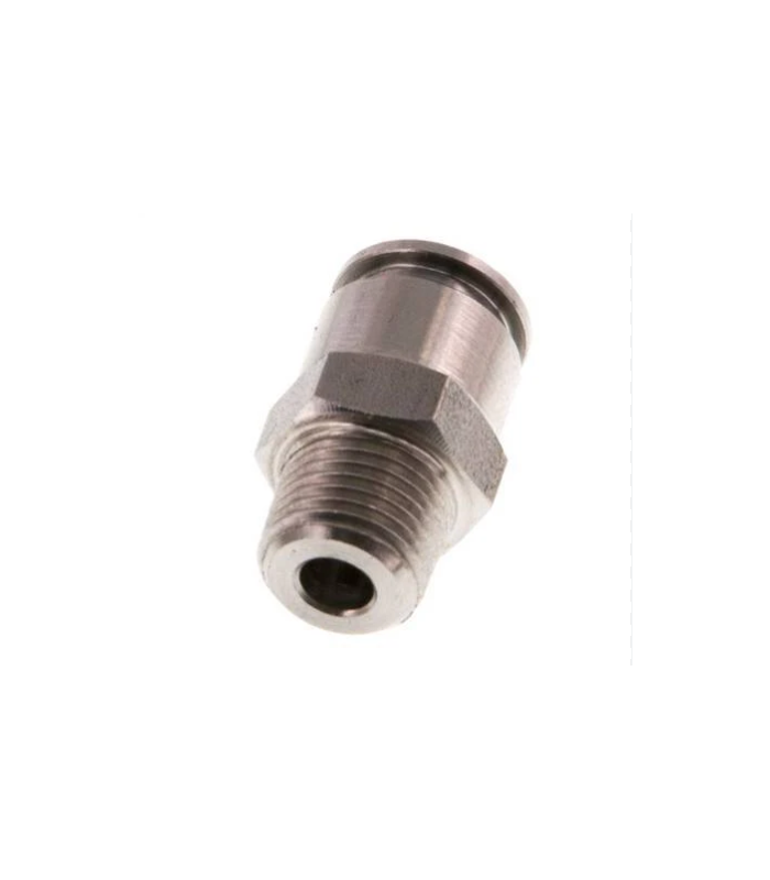 INSTANT UNION STRAIGHT STAINLESS STEEL CONICAL THREAD TUBE