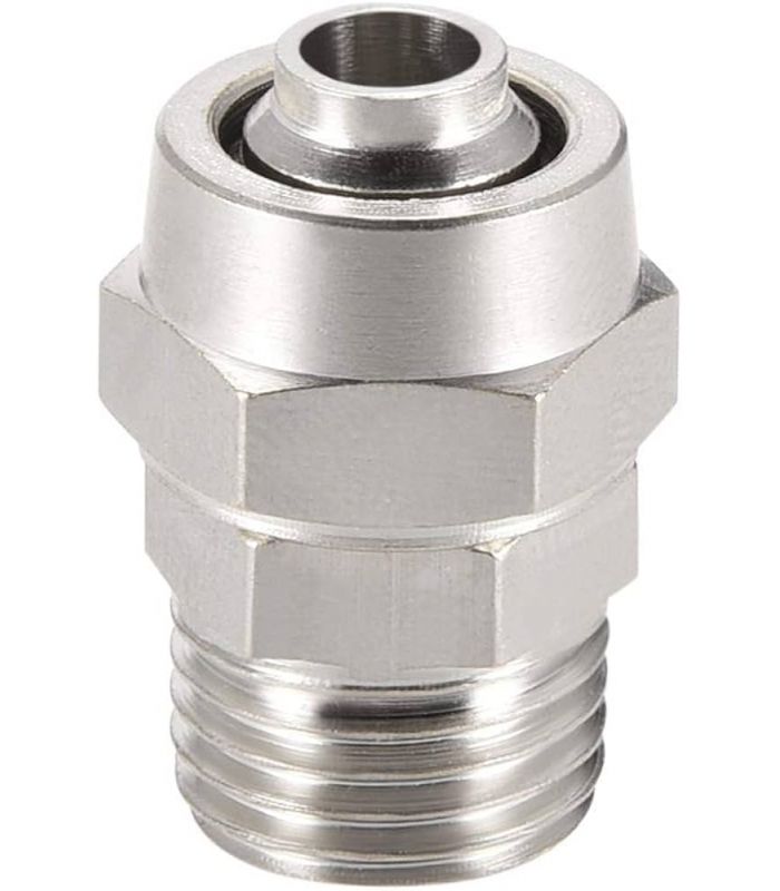 STRAIGHT SEMI-QUICK UNION TUBE CONICAL THREAD STAINLESS STEEL