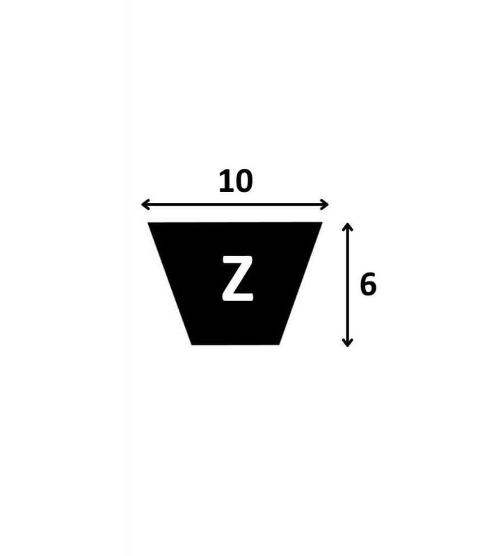 CORREA TRAPEZOIDAL Z