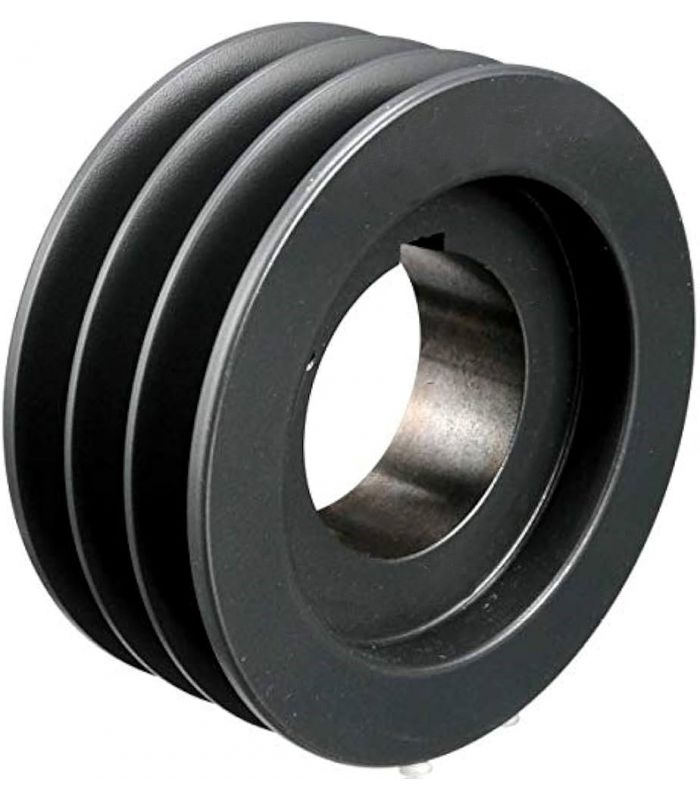 3-SLOT TAPER SPA TRAPEZOIDAL PULLEY