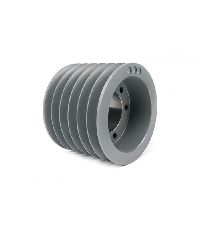 6-SLOT TAPER SPA TRAPEZOIDAL PULLEY