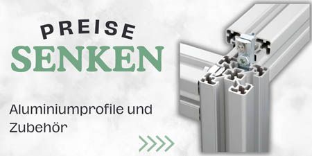 Angebot Aluminiumprofile | Aluminiumprofile und Zubehör | Kaufen Sie zum besten Preis