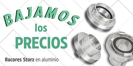 Oferta Racores y Enlaces Storz | Inox-aluminio | Comprar al mejor precio