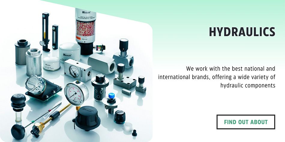 Hydraulics. Technical industrial solutions and supplies for the industry