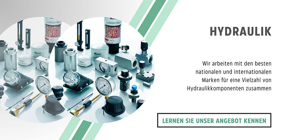 Hydraulik. Technische Industrielösungen und Zubehör für die Industrie