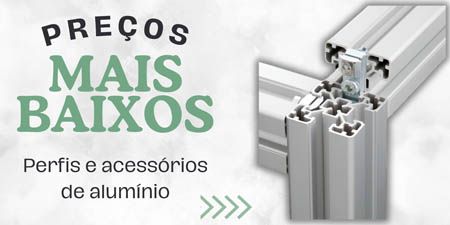 Oferta Perfis de alumínio | Perfis e acessórios de alumínio | Compre ao melhor preço