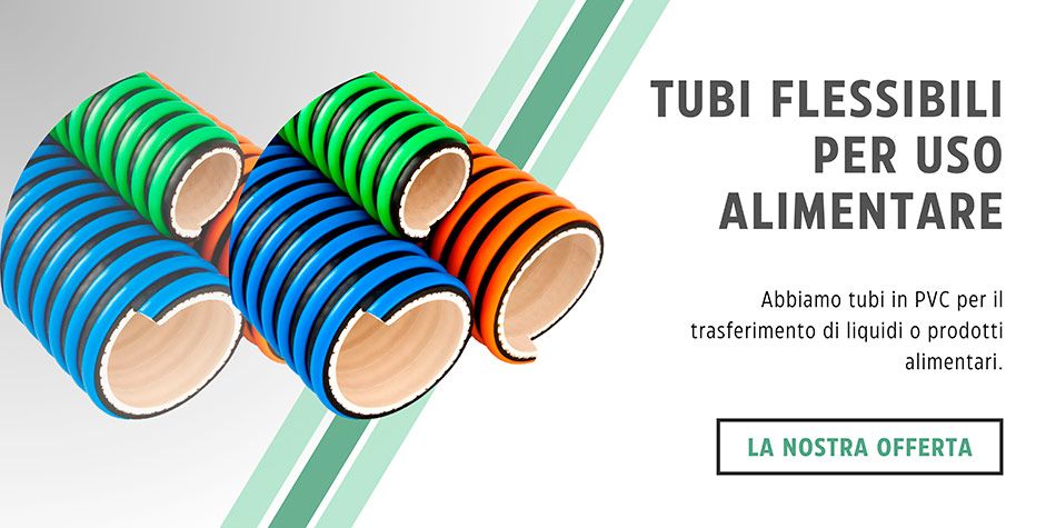 Acquista online i tubi tecnici industriali, in rotoli o spezzettati. Diversi materiali: PVC, PU, Gomma o compositi.